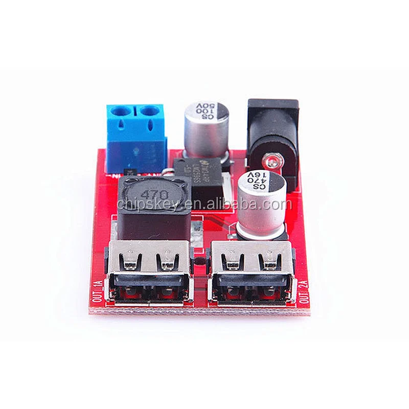 DC-DC Converter Buck Step Down Module 36V 24V 12V 9V (6V-40V) to 5V 3A Dual USB Output Car charger Regulators