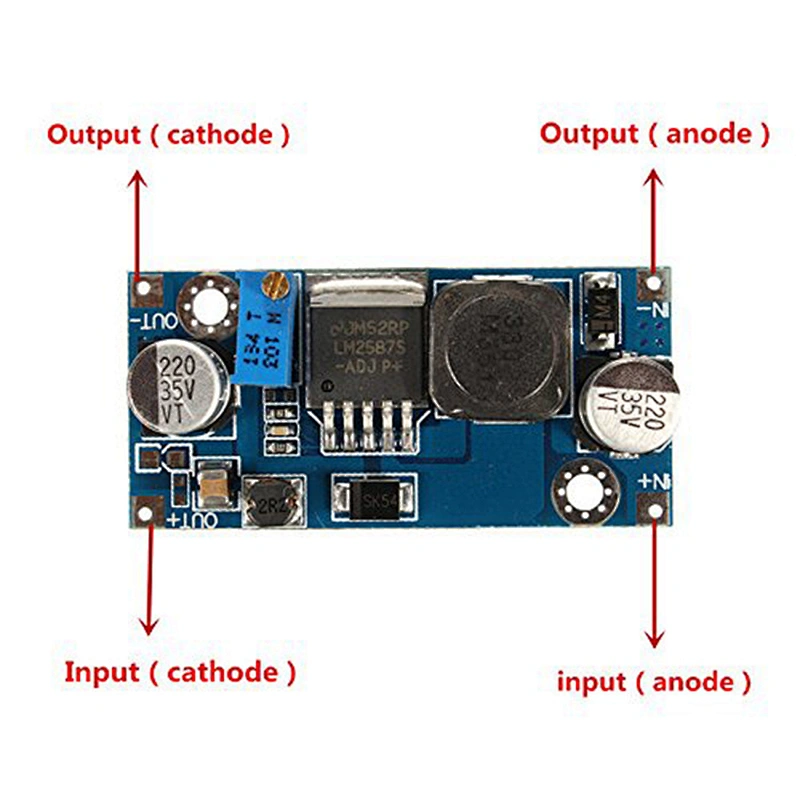 LM2587  DC DC-DC Boost Converter 3-30V Step up to 4-35V Power Supply Module