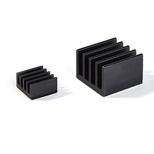 Black Aluminum heatsink For Raspberry PI 4