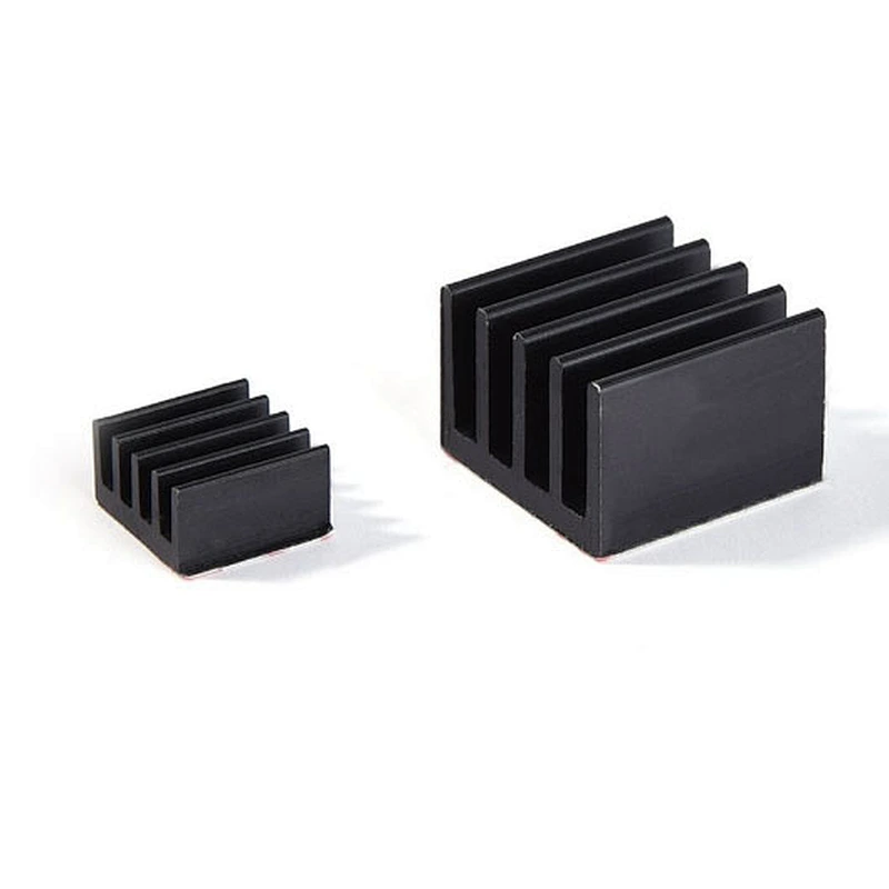 Black Aluminum heatsink For Raspberry PI 4