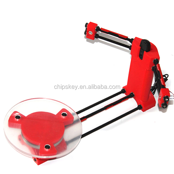 DIY 3D Three-Dimensional Laser Scanner Adapter Plate for Ciclop 3D Printer