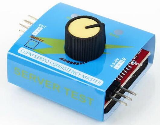 Servo Tester CCPM Consistency Master Checker 3CH 4.8-6V