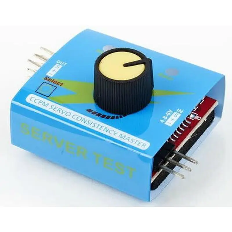 Servo Tester CCPM Consistency Master Checker 3CH 4.8-6V