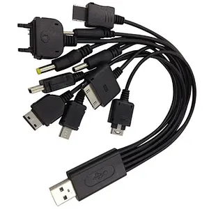 10-in-1 mobile phone USB charging cable