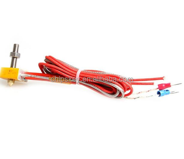 0.4mm MK8 M6*30mm Pipes Heating Extruder