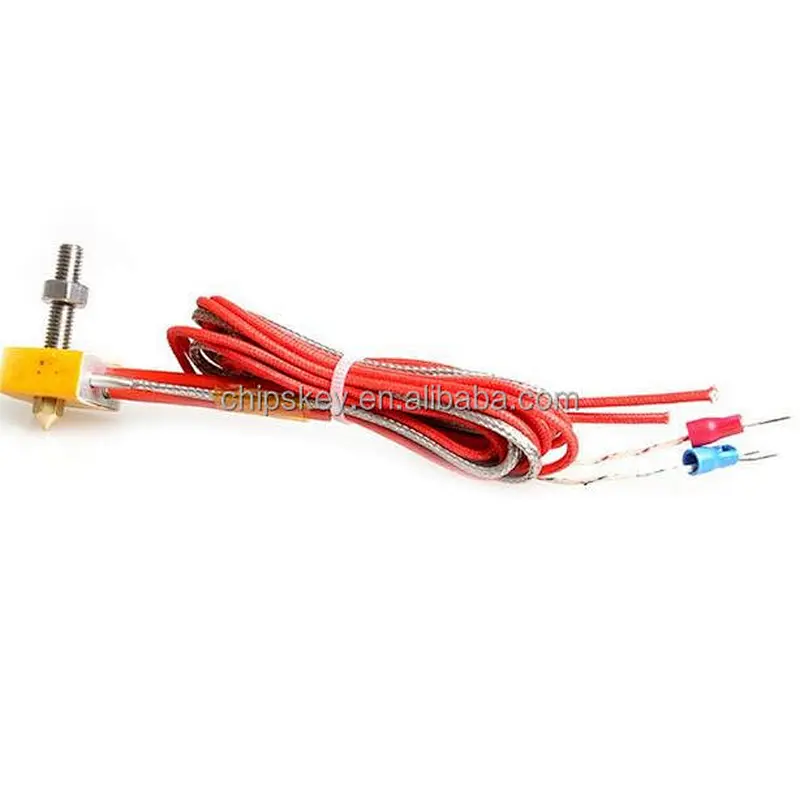 0.4mm MK8 M6*30mm Pipes Heating Extruder