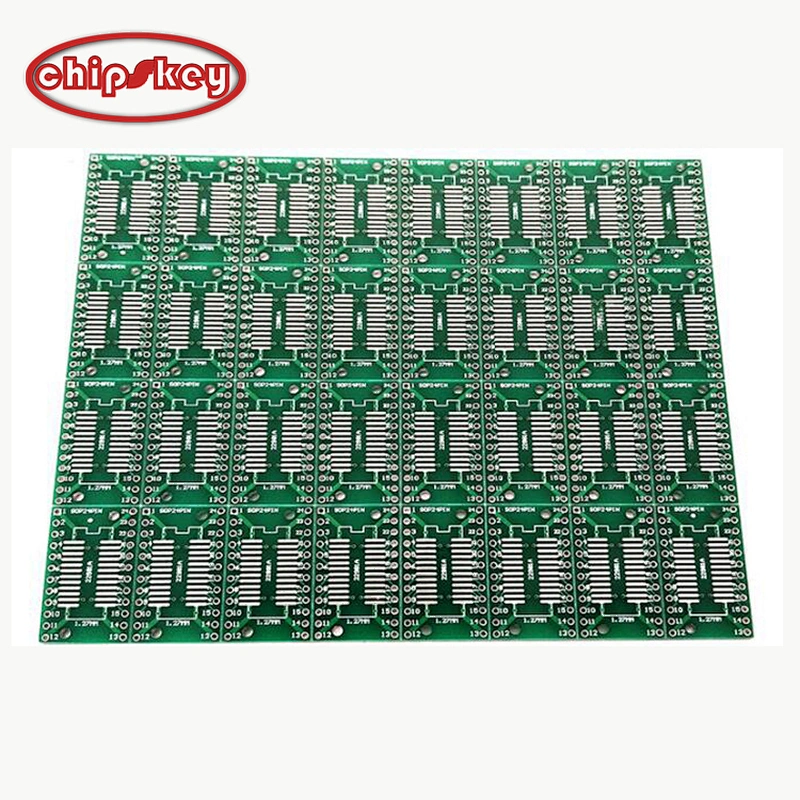 SOP24 Adapter Plate SSOP24 TSSOP24 Patch Adapter DIP 0.65/1.27mm Adapter Plate