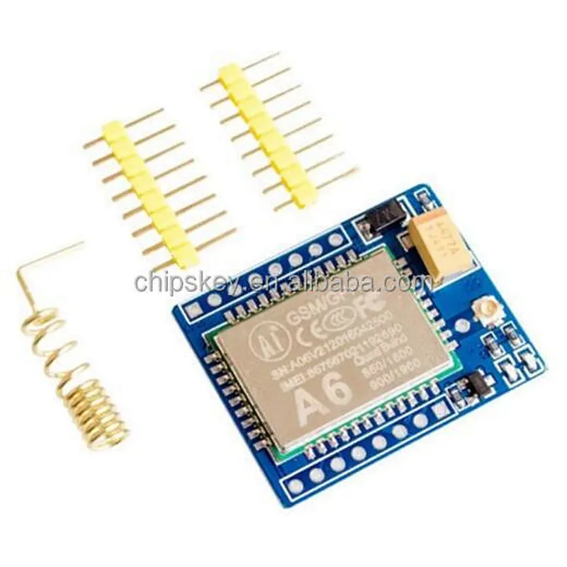 Mini A6 GPRS GSM Kit Wireless Extension Module Board Antenna Tested Super SIM800L