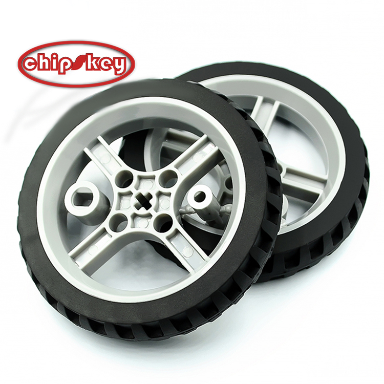 6515 65mm TT Motor Wheel For N20 Motor and Yellow TT Motor Shaft