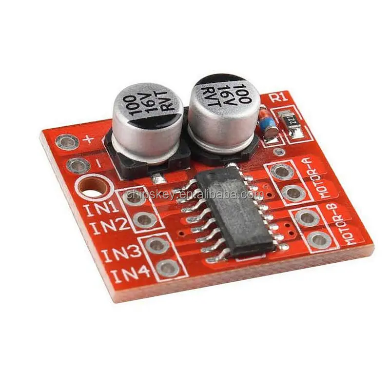 Dual Channel L298N DC Motor Driver Board PWM Speed Dual H-Bridge Stepper Module
