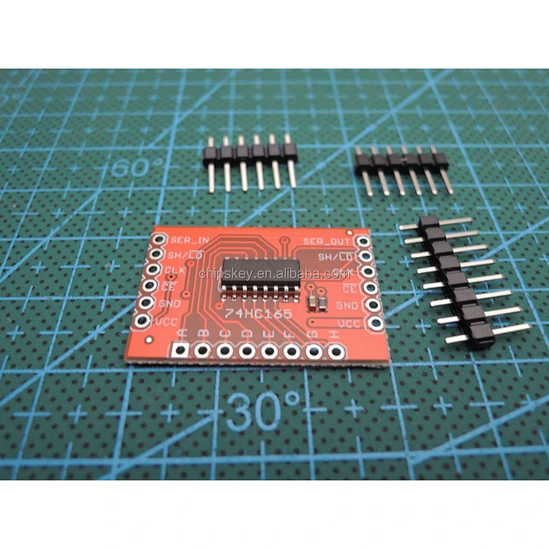 SN74HC165  Shift-In Breakout