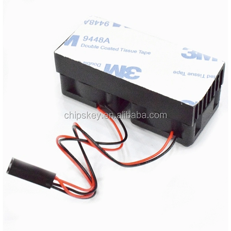 Dual Fan Heatsink with Double Cooling Fans Reduce up to 20 Degrees For Raspberry Pi 3 / 2 / NESPi Case