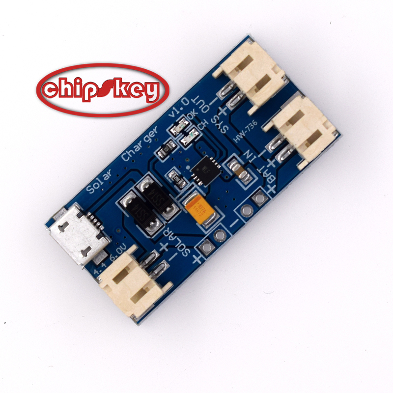 500MA mini solar lithium battery charging board