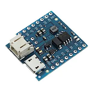 Battery Shield V1.1.0 For WEMOS D1 mini single lithium battery charging and  boost