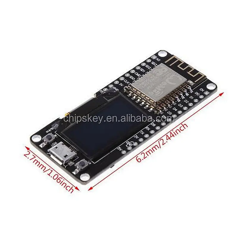 nodemcu WiFi and ESP8266 nodemcu + 0.96 inch OLED