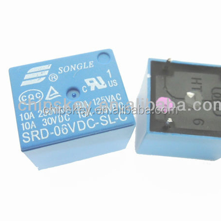 SRD-06VDC-SL-C  relay T73-6V 5pins SRD-6VDC-SL-C