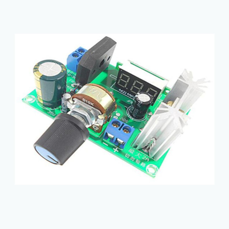 LM317 VOLTAGE REGULATOR STEP DOWN AC/DC Digital DISPLAY