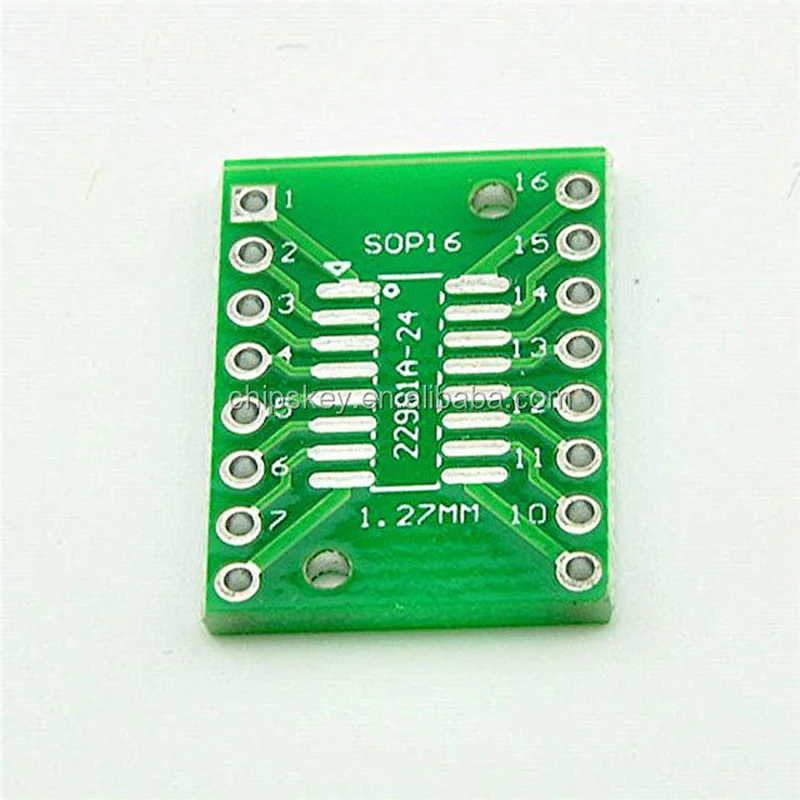 SOP16 SSOP16 TSSOP16 patch to dip DIP 0.65/1.27mm adapter plate Good