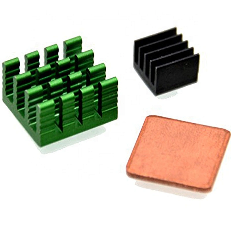 Raspberry Pi 2pcs Aluminum Heat Sink + CPU Copper HeatSink