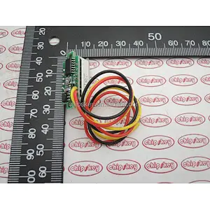 Yellow 0.28 inch ultra-small digital DC voltage meter three-wire digital adjustable DC 0-100V