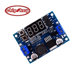 DC-DC adjustable step-down power module / LM2596 voltage regulator /  digital display 3.3V 5V 12V