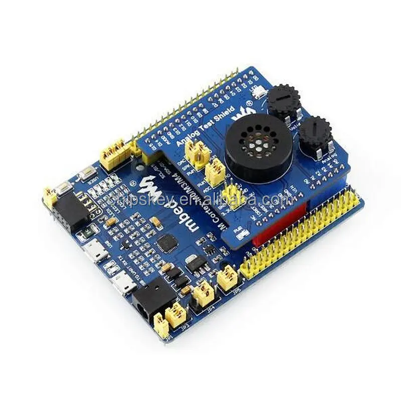 Analog Test Shield Adapter Expansion Developemnt Board Features AD Acquisition DA Output Compatible with Devel,Leonardo, NUCLEO,