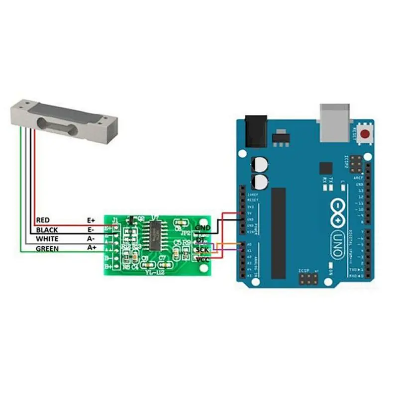 HX711 module weighing sensor 24 AD module pressure sensor /SCM,DIY preferred