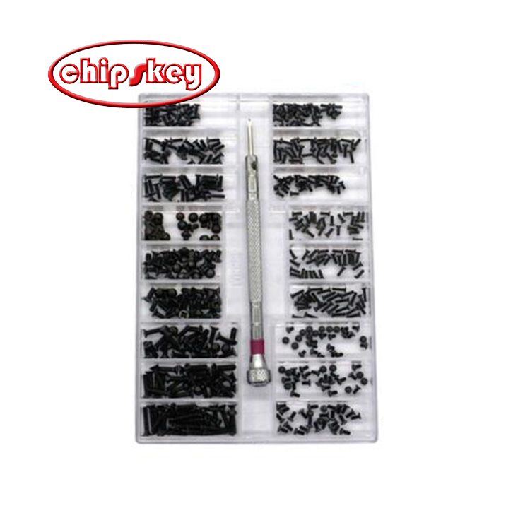 O type , 500Pcs 18 Types Mini screw DIY Kit  Assemble Repair Screw Fastener set