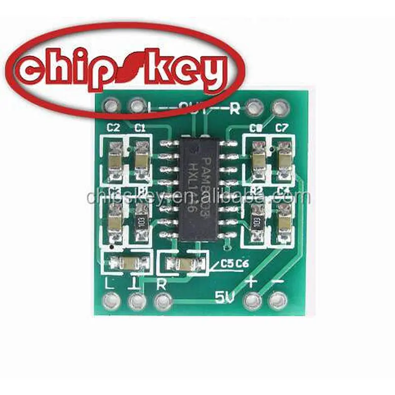 PAM8403 Super Mini Digital Amplifier Board 2 * 3W Class D Digital 2.5V To 5V Power Amplifier Board Efficient XH-M176