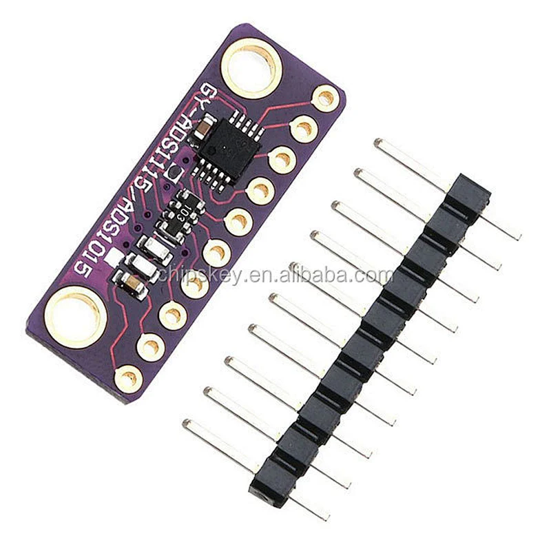 16 Bit I2C 4 Channel ADS1115 Module ADC with Pro Gain Amplifier