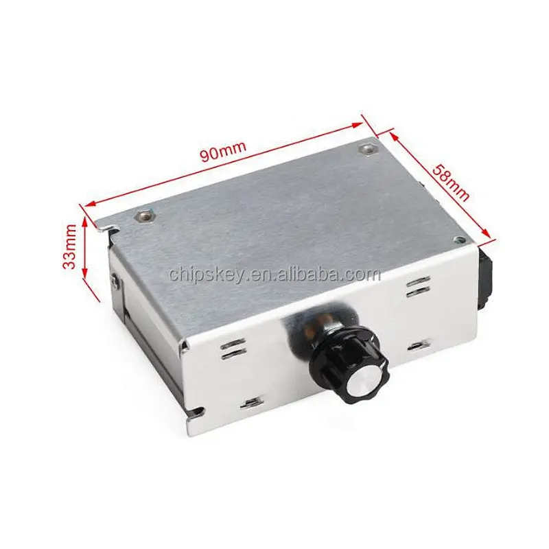 AC 220V 4000W SCR Voltage Regulator Dimmer Electronic Motor Speed Controller