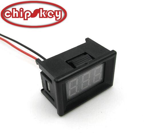 Chipskey High Precision XH - B113 mini digital DC voltmeter 4.2-30V 0.36inch