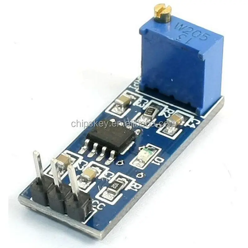 NE555 adjustable frequency pulse generator module