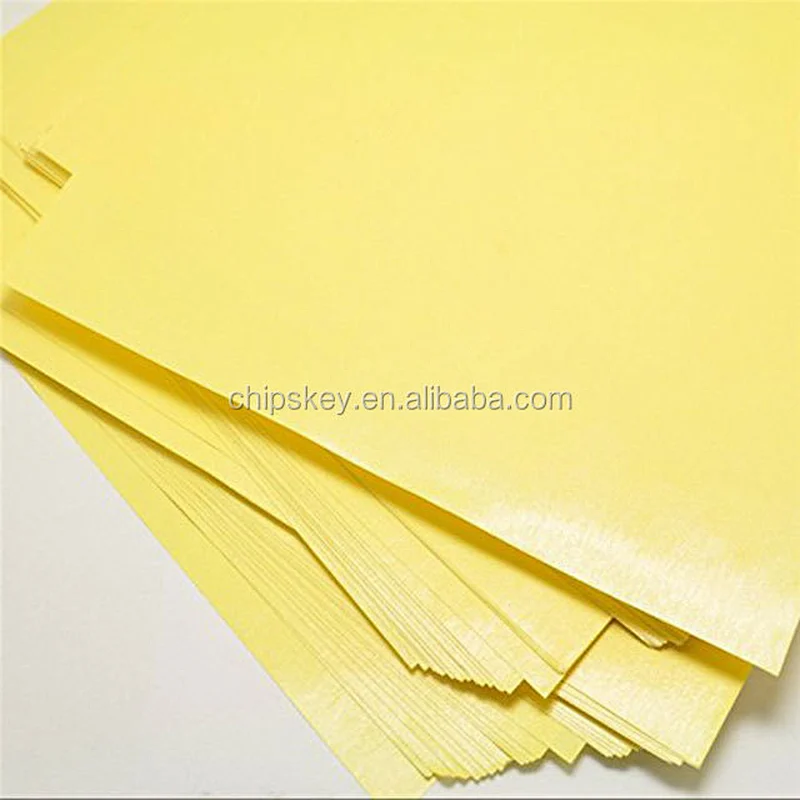 PCB with thermal transfer A4 paper