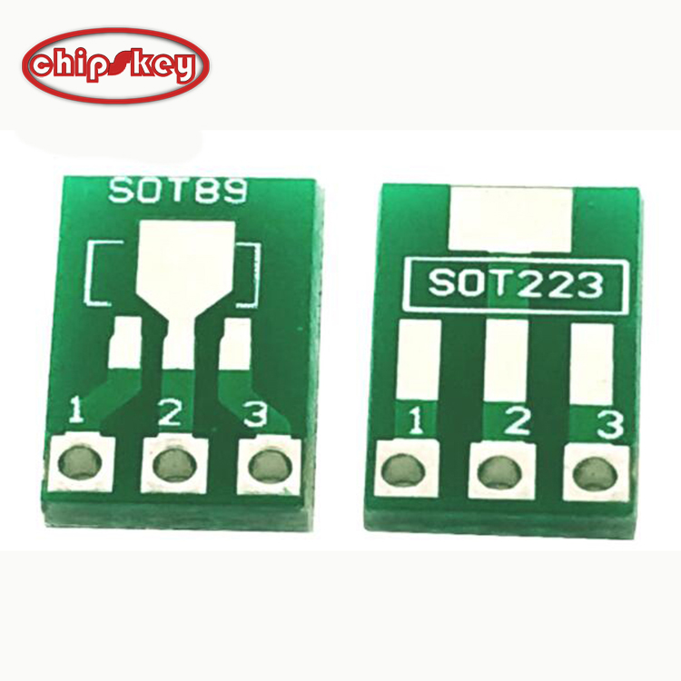 SOT89 to DIP SOT223 to DIP adapter board 1.5mm pitch pin pitch patch universal board