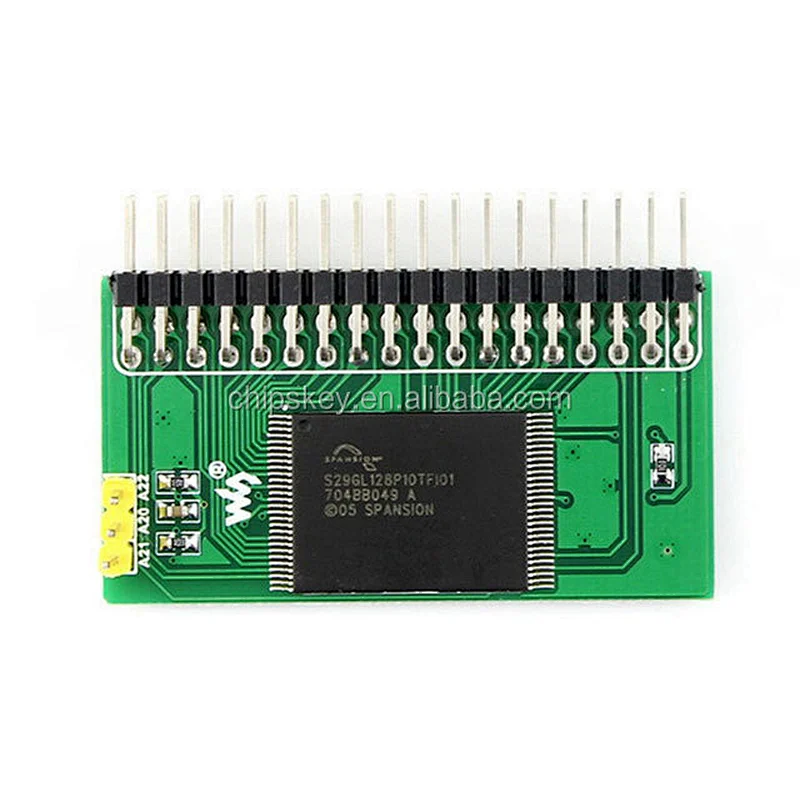 NorFlash Board (B) S29GL128P 128M Bit NorFlash module Memory Storage Module Development Board Kit
