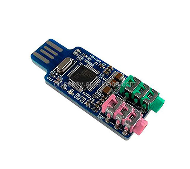 SW-HF170 CM108 USB Drive Free USB Sound Card Laptop Computer External Sound Card Module