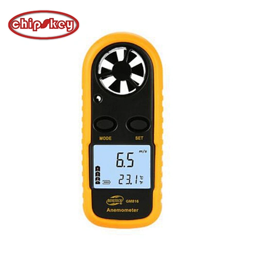 Speed Measuring Instruments Anemometer Lcd Digital Wind Speed Meter Sensor Portable 0-30m/S GM816 Anemometer Wind Speed Meter