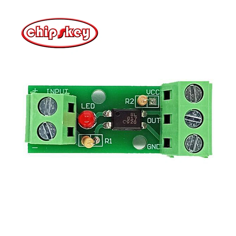 Input 24V / PC817 EL817 1 Channel Optocoupler Isolation Module PLC Processor Isolated Drive Motor Inverter