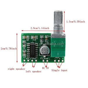 PAM8403 5V Digital Amplifier Board USB Power Supply