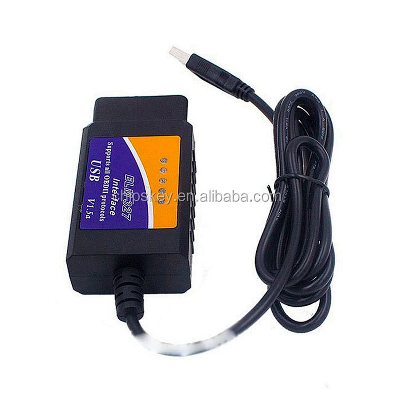 V1.5 ELM327 OBDII OBD2 USB Car Diagnostic Interface Scanner