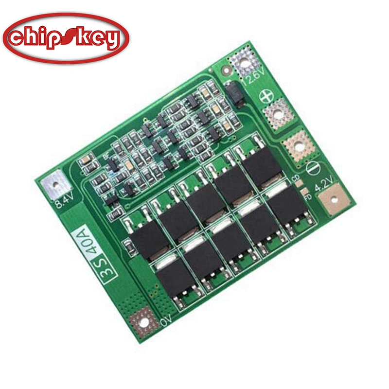 modBMS40A Upgrade 3S 40A BMS 11.1V 12.6V 18650 lithium battery protection Board with balanced Version for drill 40A current