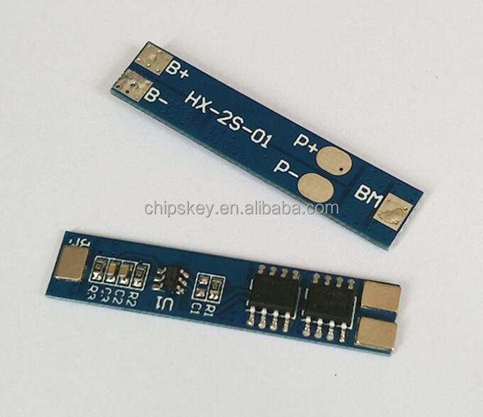 8.4V 2 string 7.4V lithium battery board overcharge and over-discharge Maximum operating current 5A 7A limit