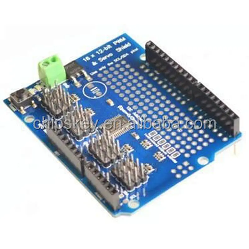 PCA9685pw module 12-bit PWM/ Servo Shield 16-way servo drive module AB5