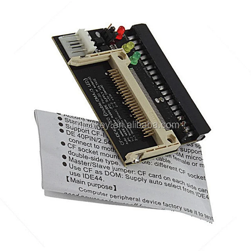 Power Frequency Converter Compact Flash CF to 3.5 Female 40 Pin IDE Bootable Adapter Converter Card