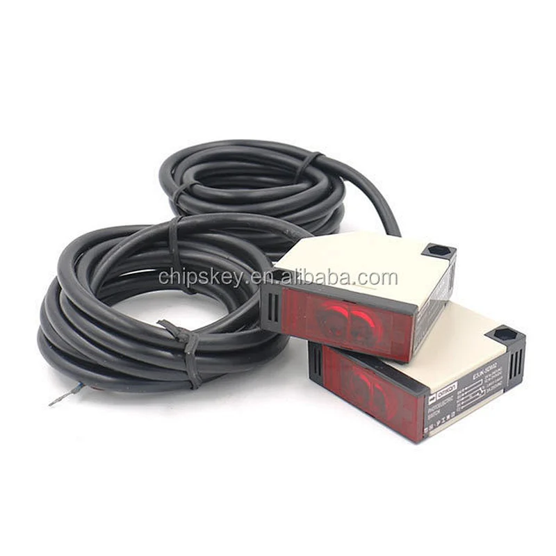 Photoelectric Sensor Switch E3JK-5M2 E3JK-5L 24-240VAC 12-240VDC Detection Distance 5m Pair