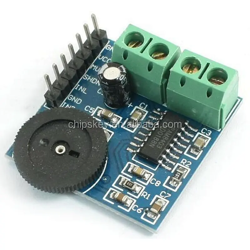 PAM8403 Volume Adjustment Double Track Power Amplifier Module