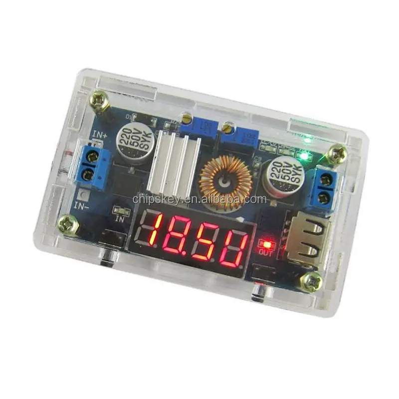 Power adjustable DC 24V / 12V turn 5V buck module / step-down constant current power supply chip 3V6V