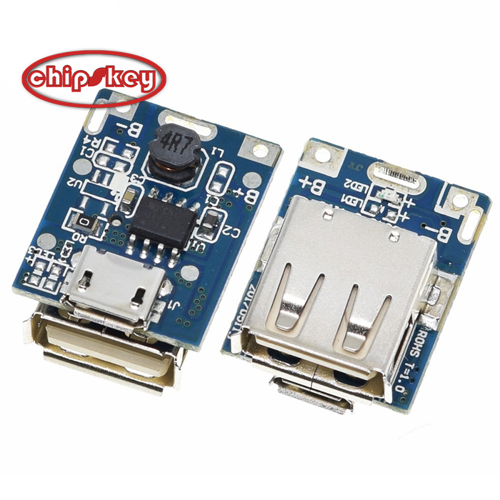 Chipskey 5V booster board lithium battery charging protection board perfume boost board motherboard 134N3P program DIY charger