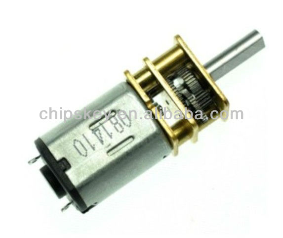 N20 3v 6v 12v Motor Metal Gear Deceleration Motor 200 Rev / Min